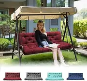 joomie Garden Bench Cushion, Red