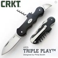 在飛比找PChome24h購物優惠-CRKT TRIPLE PLAY™ 多功能折刀