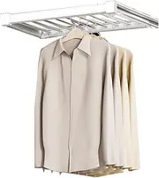 Pull-Out Trouser Rack Drawer Invisible Drying Rack, Built-in Wardrobe Pull-Out Basket, Space Saving Under Cabinet(600-850mm)