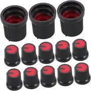 Vaguelly 6mm Wh148 Guitar Knobs Volume Tone Control Caps Bass Guitar Accessories Amplifier Knobs