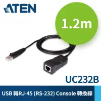 在飛比找momo購物網優惠-【ATEN】USB 轉 RJ-45 RS-232 Conso