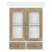 Wall Cabinet Storage Cabinet Kitchen Cupboard White Engineered Wood vidaXL