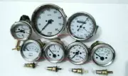 Smiths Replica El OIL Temp+Temp+ Oil +Fuel+Volt + 80 mm Speedometer +Tacho100 mm