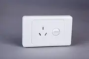 Single Power Point 240V 10A GPO Australian SAA Approval Compatible with C2000 Series