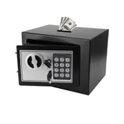 Small Security Box Electronic Digital Lock Box for Cash Deposit Safe Box Digital Deposit for Home Office