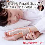 ☆妞妞日貨☆ 現貨 日本 男女兼用 ALPHAX 睡眠 護腕 姆指 拇指支撐套 手腕護套 左右兼用  拇指護腕 手首