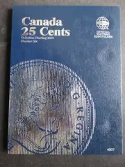Whitman Canada 25 Cents #6 Coin Folder Starting 2010 Album Book 4007