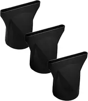 Vaguelly 3pcs Universal Hair Dryer Nozzle Attachment Blow Dryer Diffuser Comb Concentrator Tip for Curly Hair Styling Professional Salon Tools