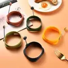 Non-stick Reversible Egg Frying Mold Omelette Mould Egg Ring Pancake Shaper