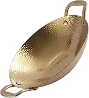 Alipis Pot Wok Pan Nonstick Steel Pan Barbecue Tools BBQ Accessories Gold Handles Daily Use Paella Pan Noodle Pot Sukiyaki Pan Stainless Steel Suite Work Chinese Style