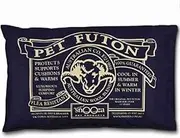 Snooza Futon Natural Pet Bed, Original, Blue, 1 Count (Pack of 1)