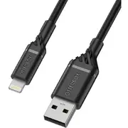 OtterBox 1m USB-A to Lightning Cable (Black)