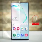 Tempered Glass Screen Protector + Eject Pin for Samsung Galaxy Note 10+ SM-N975V