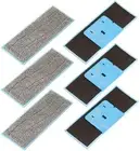6 Pack Washable Wet Mopping Pads Reusable Wet Pads Kit Fit iRobot Braava Jet M6