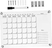 OFFSCH 1Set Message Board Erasable Notepad with Push Pins and Convenient for Sharing Messages Simple Design for Home and Office Use Monthly Planner and Memo