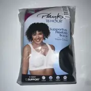 36DD - Playtex 18 Hour Front-Close Supportive Bra Flexible Back Comfort New!