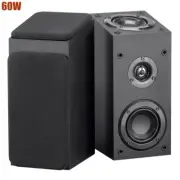 Pair 60W Satellite Speaker Immersive Audio Home Theater Surround Sound System