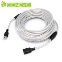 在飛比找PChome24h購物優惠-BENEVO專業級 10米 USB2.0 A公-A母 高隔離