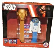 PEZ STAR WARS C-3PO / R2D2 (DISNEY) NEW