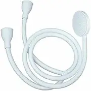 V7® Double Tap Bath Sink Shower Head Hose Spray Pipe Tub Attachment Head Washing Hairdresser Pet Push On Mixer Bath Faucet Sprinkler