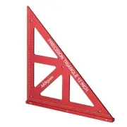 Precision Triangle Square 12inch, Metric & Imperial Scale Framing Square for ...