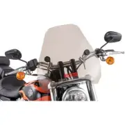 Spitfire Tint & Chrome 15" Motorcycle Windshield for 7/8" - 1" Handlebars