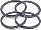 4-Pack Silicone Blender Seal Rings Replacement Gaskets for NutriBullet 600W/900W