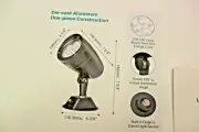 LED Knuckle Bullet Spot Light - HSPL01A Super bright, Dawn to Dusk NIB