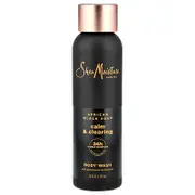 SheaMoisture, Calm & Clearing Body Wash, African Black Soap, 18 fl oz (532 ml)