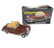 1958 Mercedes Coupe Vintage Classic Car Lint Brush Ceramic Hand Crafted NIB Box