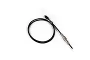 Keychron Custom Coiled Cable Aviator USB-C Cable with USB-A Adapter Black Cab-B [CABKCBLACK]