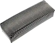 minkissy Nail Arm Rest for Manicure Hand Pillow Snake Print Decorative for Salon Home
