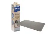 White Magic Home Bathroom Non-Slip Floor Shower Quick Dry Mat Rug Platinum