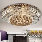 LED Modern K9 Clear Crystal Ceiling Pendant Lamp lobby Chandelier Lighting NEW