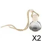 2X 10ml Perfume Bottle Essential Oil Diffuser Air Freshener Car Decor Pumpkin