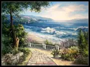 Chart Needlework - Counted Cross Stitch Patterns - Spring Seaside