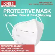 KN95 Face Mask Breathable 5-Layer Protection (5 packs = 50 masks)