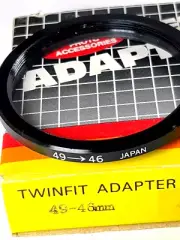 49-46mm Step-Down Lens Filter Converter Adapter Ring 49mm-46mm Metal E49 to E46