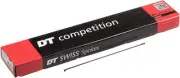DT Swiss Competition Spoke: 2.0/1.8/2.0mm, 302mm, J-bend, Black, Box of 100