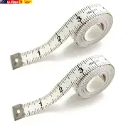 Body Measuring Tape, 2 Pcs Double Sided Soft Measuring Tape for Sewing, Tailor,