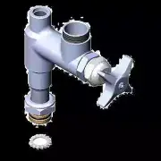 T&S Brass B-0286-LNEZ EasyInstall Big Flo Add-On Faucet