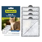 Petsafe Ion-X Pet Fountain Filters for Outlast & Viva Fountains - 4 Pack - 4pk