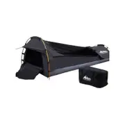 Weisshorn Camping Swags Single Biker Swag Grey Ripstop Canvas