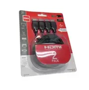 RCA VH26HHR, 2-Pack 6ft HDMI Cable **SALE**