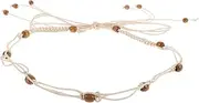 [Generic] Braided Waist Belt for Women Woven Chains Belt Fashion Accessory for Dresses Skirts and Casual Wear Stylish and Durable Multi Functional Design