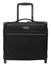 [Delsey] Brochant 3 Underseater Suitcase 00225745150 in Deep Black