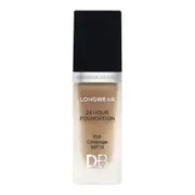 DB Cosmetics Longwear Foundation Face Makeup Full Coverage Deep Honey 30ml