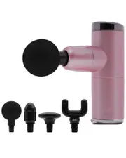 Vysn Sore Be Gone Pink Massage Gun With 4 Attachments