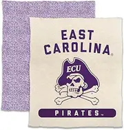 Logo Brands East Carolina Pirates Luxe Prime Dreams Throw
