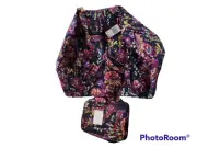 Vera Bradley Midnight Wildflower Bags Lunch Bunch & Large Travel Duffel NWT